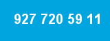 927 720 59 11